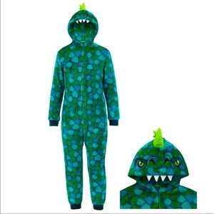 Saint Eve Youth Boys Critter Blanket Sleeper, Dino